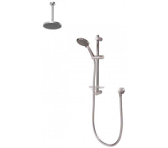 Triton Dual Outlet Chrome Mixer Shower Combination Pack With All Fixings