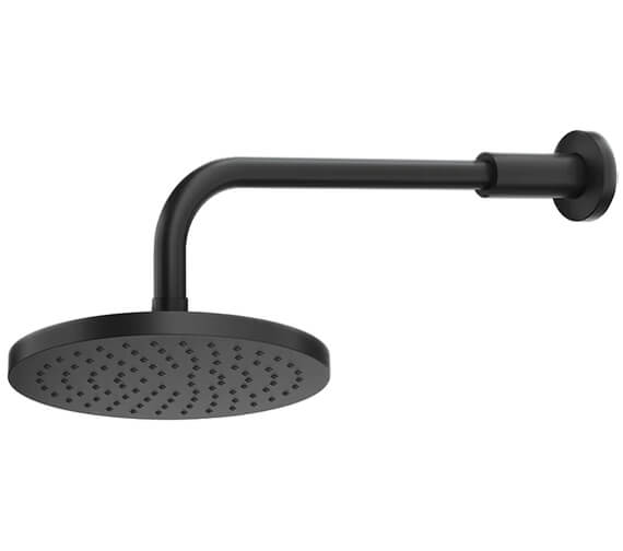 Methven Wall Mounted Matte Black Shower Head And Arm