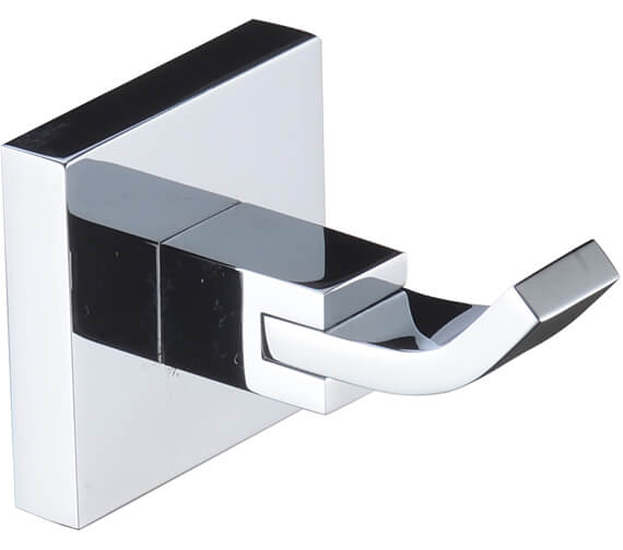 Bristan Square Wall Mounted Chrome Robe Hook