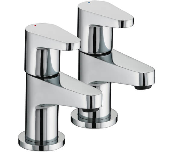 Bristan Quest Pair Of Deck Mounted Basin Taps