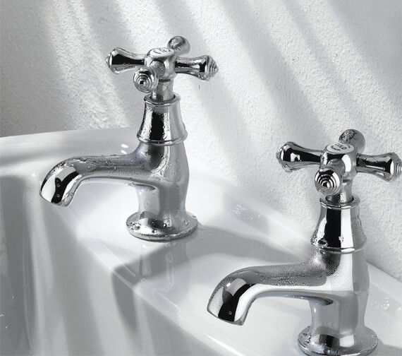 Bristan Colonial Pair Of Basin Taps - K 1/2 C