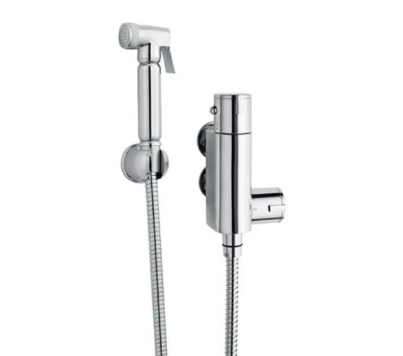 Nuie Douche Spray Kit Chrome With Thermostatic Bar Shower Valve BW002