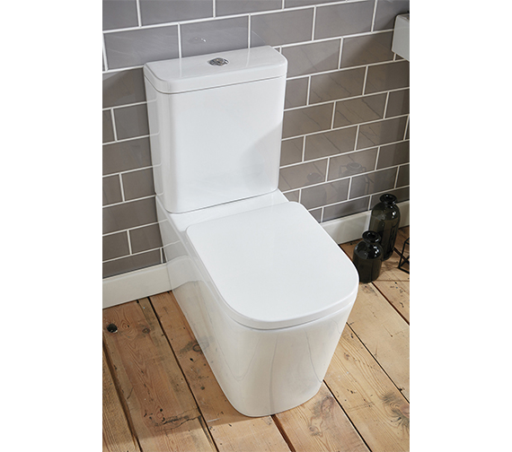 Aqua Edition Modo Flush To Wall Toilet With Soft Close Seat
