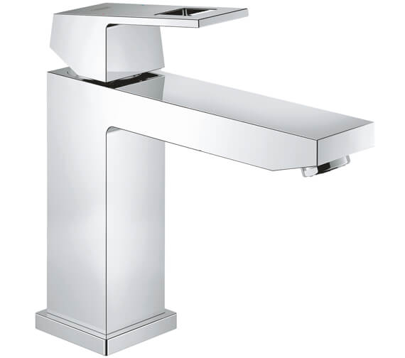 Grohe Eurocube Deck Mounted M-Size Half Inch Chrome Basin Mixer Tap