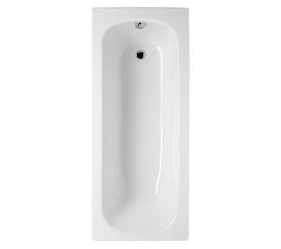 VitrA Optima No Taphole White Standard Rectangular Bath