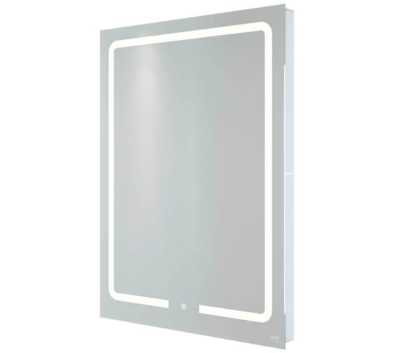 RAK Pegasus 600 x 800mm LED Illuminated Portrait Mirror With Touch ...