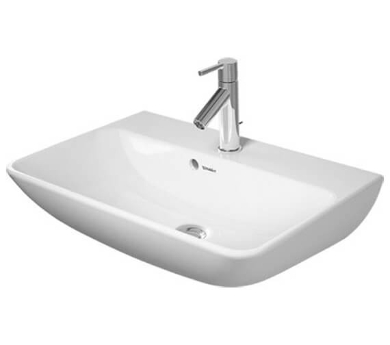 Duravit Me By Starck 600mm Wide Compact Washbasin