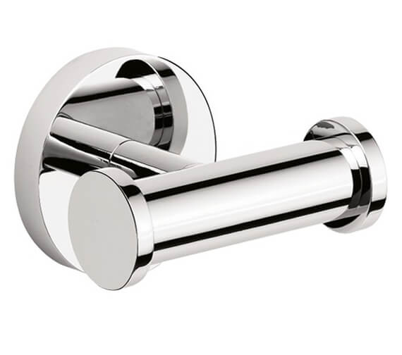 Crosswater Central Chrome Double Robe Hook - CE022C+