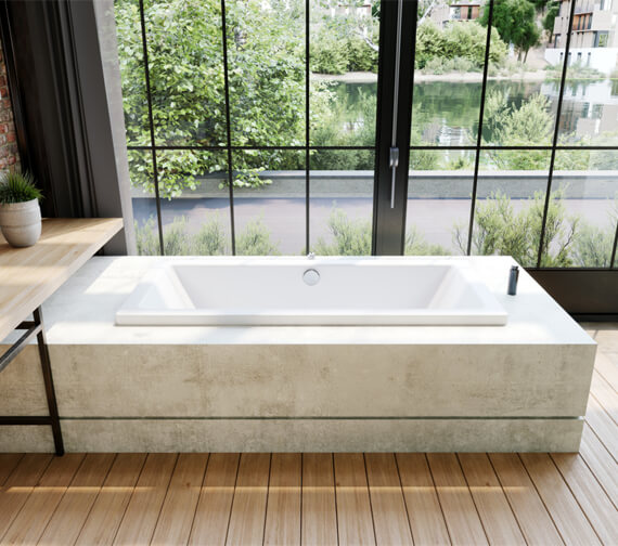Kaldewei Avantgarde Conoduo 1800 x 800mm Double Ended Steel Bath White