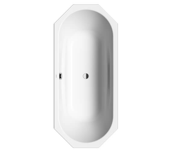 Kaldewei Ambiente Vaio Duo 8 Octagonal Double Ended Steel Bath White 1800 x 800mm