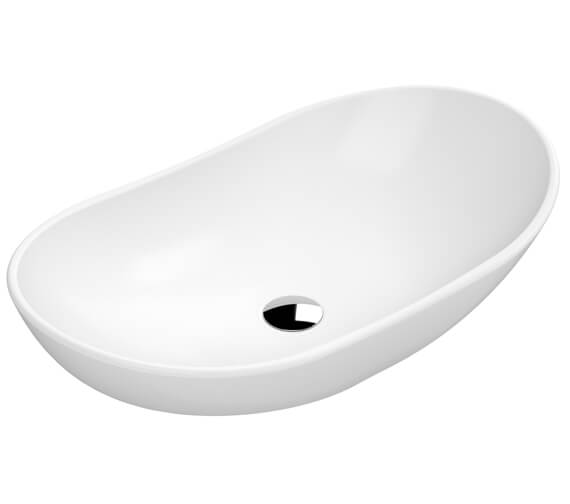 Hudson Reed 615 x 355mm Round Counter Top Vessel Basin