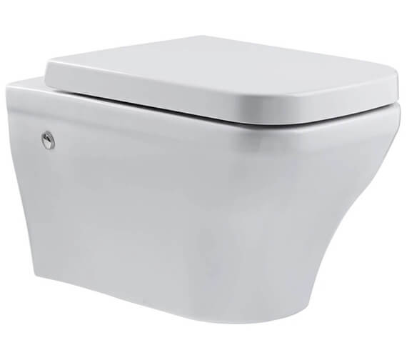 Roper Rhodes Cover Rimless Wall Hung WC White