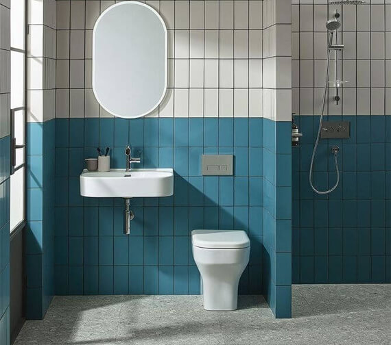 Roper Rhodes Accent 360 x 520mm Back To Wall WC Pan White