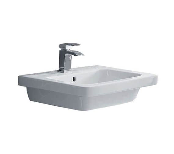 Essential IVY Bathroom Sink With 1 Tap Hole