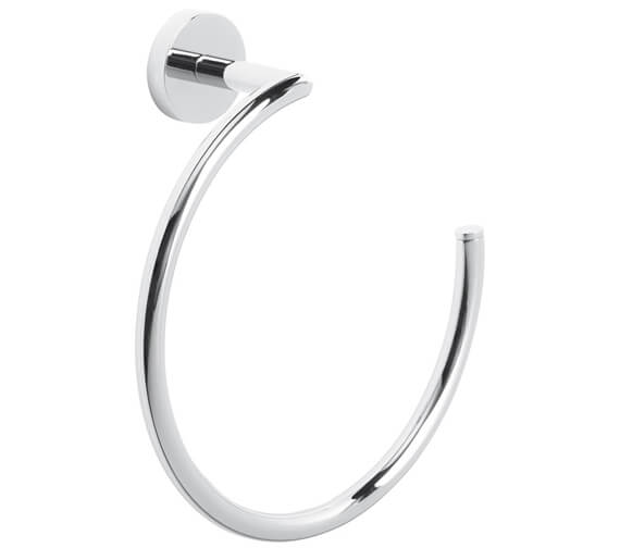 Roper Rhodes Venue Wall Mounted Chrome Towel Ring
