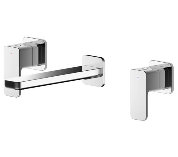 Alternate image of Nuie Windon Wall Mounted Basin Mixer Tap