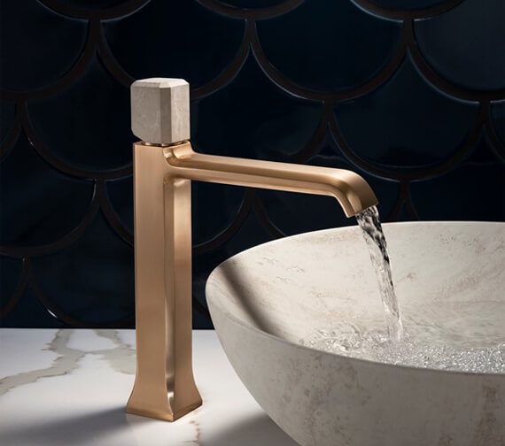 Crosswater Italy Deck Mounted Tall Basin Mixer Tap