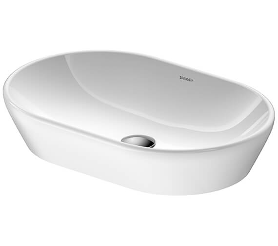 Duravit D-Neo 600mm Wide Oval Countertop Basin