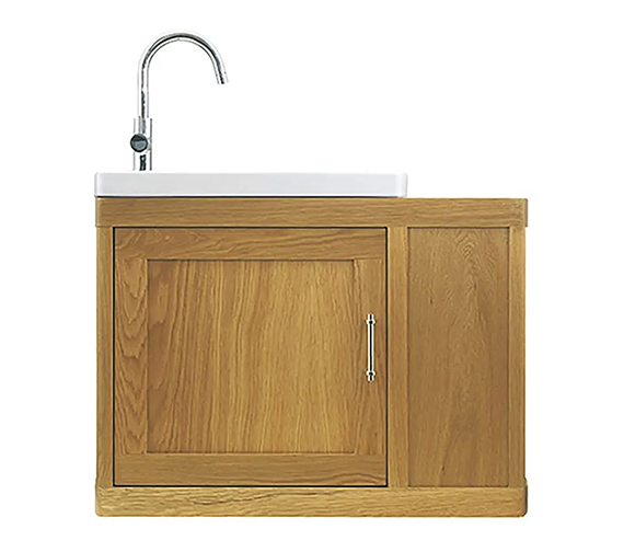 Imperial Thurlestone Cloakroom Offset Wall Hung Vanity Unit 695mm