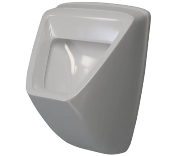 Lecico Atlas Geo Mains White Fed Urinal With Waste URGEOBACKHO
