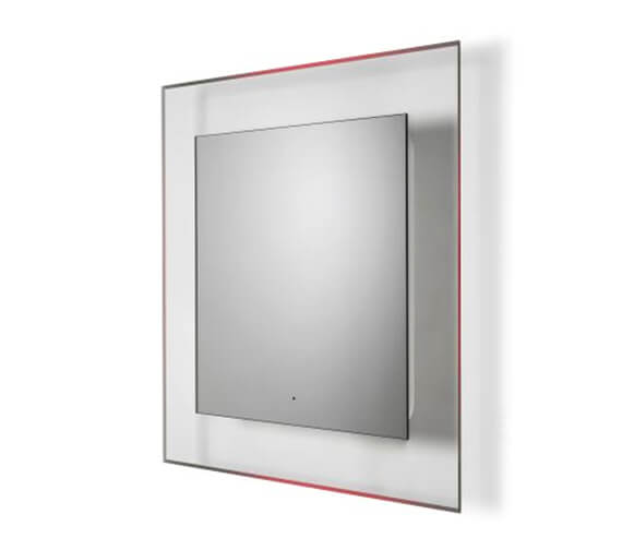 Croydex Hang N lock Oakley Illuminated Remote Controlled Mirror