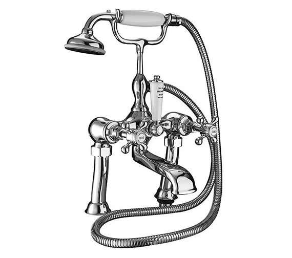 Imperial Victorian 3-4 Inch Bath Shower Mixer Tap With Kit