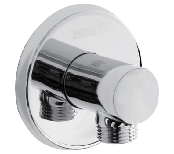 Bristan Arms Chrome Finish Round Wall Outlet