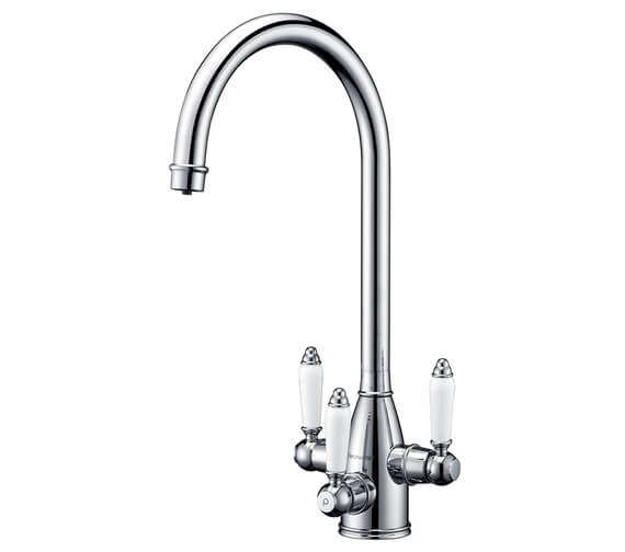 Clearwater Krypton Tri-Spa C- Swivel Spout Kitchen Sink Mixer Tap With Filter