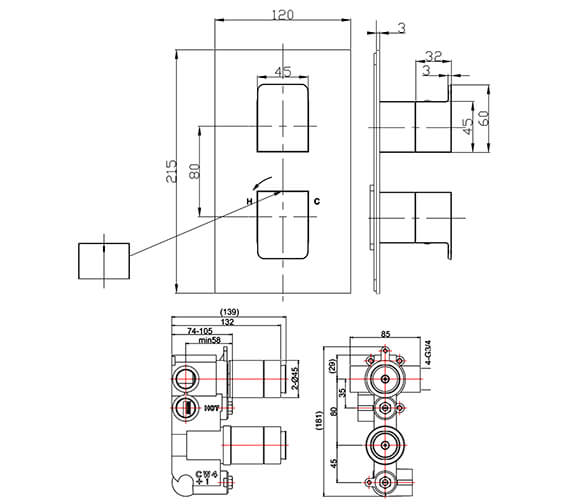 Technical drawing QS-V100394 / ZR03_1000LBPC|WLBP1000RC+