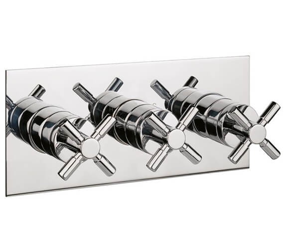 Crosswater Totti 3 Control Chrome Thermostatic Shower Valve