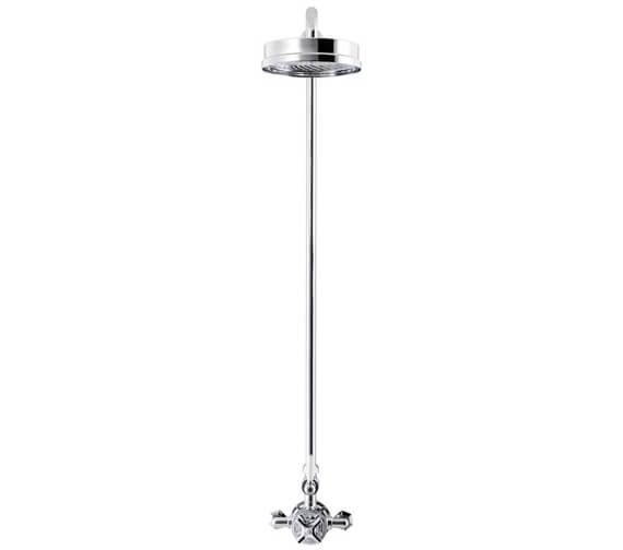Crosswater Waldorf Thermostatic Shower Valve With Fixed Head