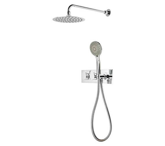 Roper Rhodes Stream Dual Function Shower Set Chrome With Head And Handset