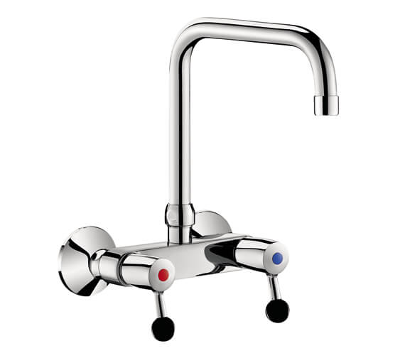 Delabie 2 Hole Wall Mounted Kitchen Mixer Tap