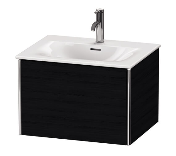 Duravit XSquare 610 x 478mm Wall-Hung Vanity Unit With 1-Pull-Out Compartment For Viu Basin