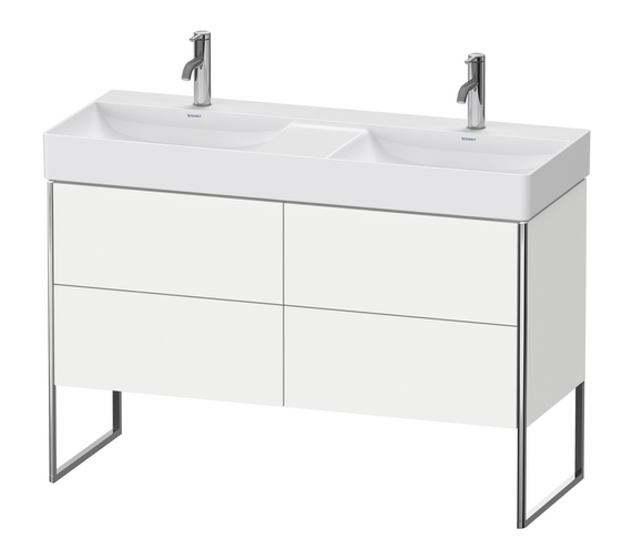 Duravit XSquare FloorStanding 1184 x 460mm Vanity Unit With 4PullOut