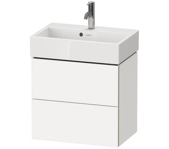 Duravit L-Cube 584mm Width Wall Mounted Vanity Unit For Vero Air Basin