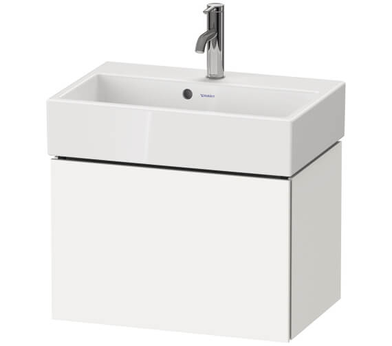 Duravit L-Cube Wall Mounted 584mm Wide 1 Drawer Vanity Unit For Vero Air Basin