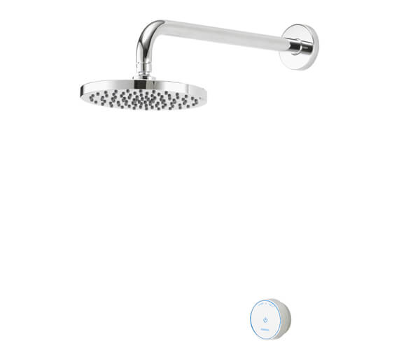 Aqualisa Quartz Blue Smart Digital Concealed Shower With Fixed Head