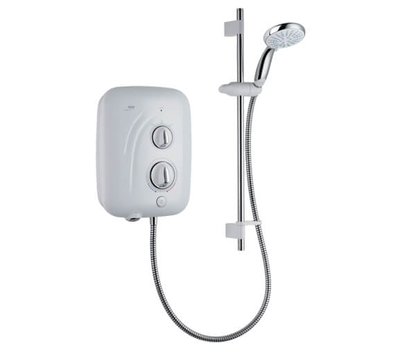 Mira Elite SE Pumped Electric Shower White And Chrome