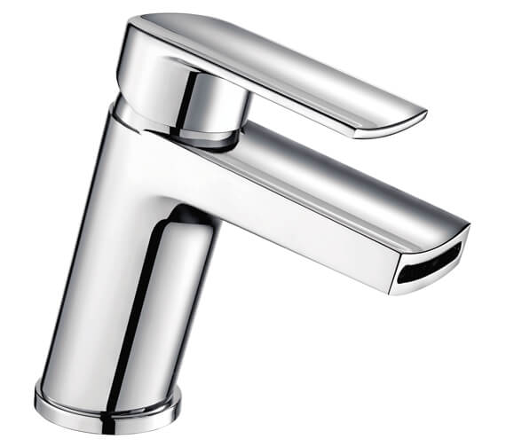 WhiteVille Smart Deck Mounted Chrome Basin Mixer Tap With Spring Waste