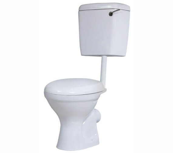 Kartell K-Vit Berwick Low Level White WC Pan With Soft Closed Seat
