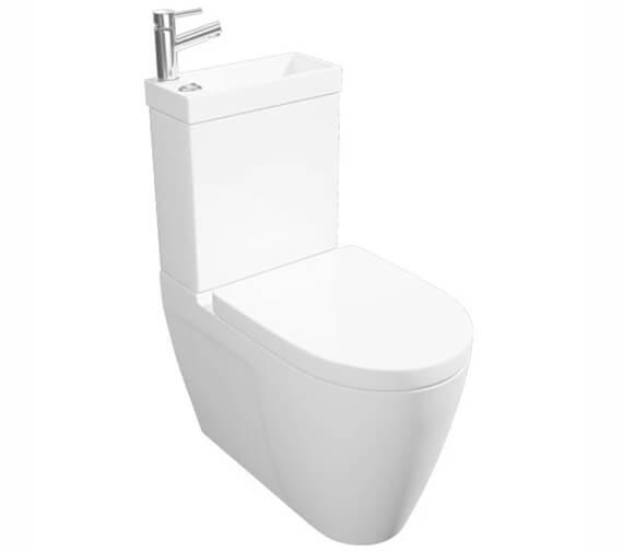 Kartell K-Vit Combi 2-In-1 Back To Wall Toilet With Basin