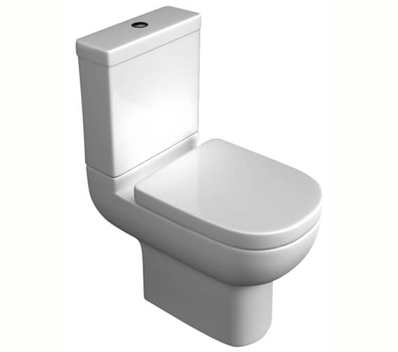 Kartell K-Vit Studio White Close Coupled WC Pan With Cistern And Seat