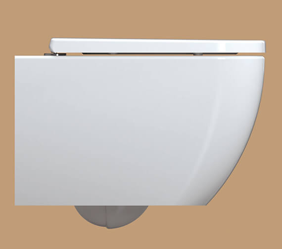 Alternate image of IMEX Essence 500mm Wall Hung WC Bowl With Seat