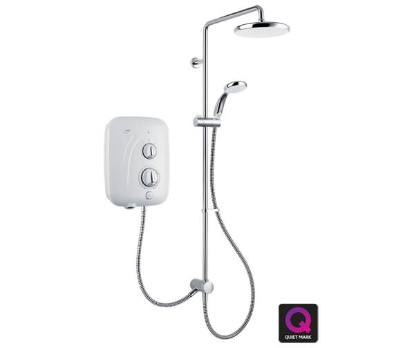 Mira Elite SE 9.8 Kw Pumped Electric Shower Chrome With Dual Outlet