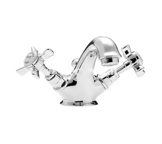 Tre Mercati Imperial Chrome Mono Basin Mixer Tap And Pop Up Waste