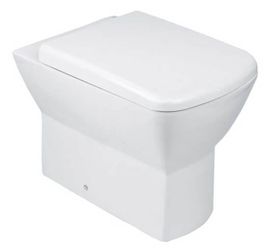 Essential Jasmine Designer White Back To Wall Pan Only