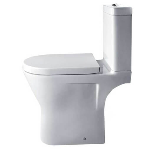 Essential IVY Comfort Height White Close Coupled WC Pan With Cistern And Seat