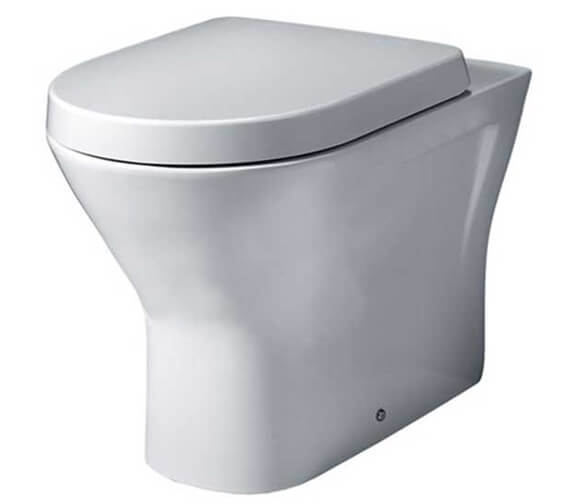 Essential IVY Back To Wall White WC Pan And Soft Close Seat