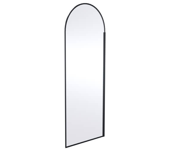 Hudson Reed Arched 1950mm High Black Outer Frame Wetroom Screen